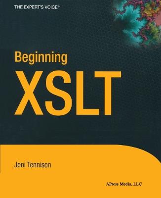 Beginning XSLT - Jeni Tennison - cover