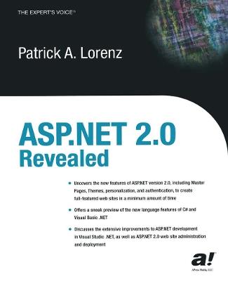 ASP.NET 2.0 Revealed - Patrick Lorenz - cover