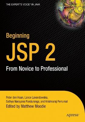 Beginning JSP 2: From Novice to Professional - Sathya Narayana Panduranga,Vikram Goyal,Peter den Haan - cover