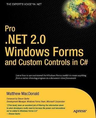 Pro .NET 2.0 Windows Forms and Custom Controls in C# - Matthew MacDonald - cover