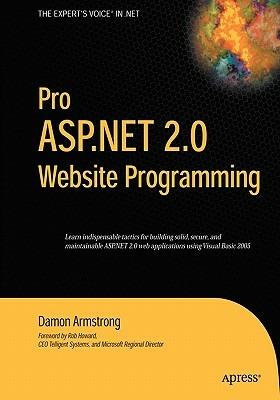 Pro ASP.NET 2.0 Website Programming - Damon Armstrong - cover
