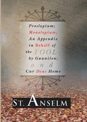 Proslogium; Monologium; - Anselm - cover