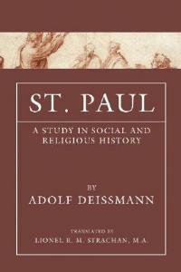 St. Paul - Adolf Deissmann - cover
