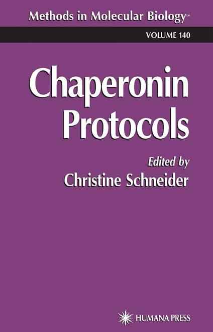Chaperonin Protocols