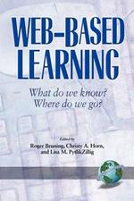 Web-Based Learning: What Do We Know? Where Do We Go?