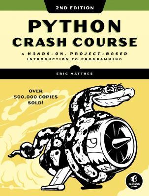 Python Crash Course (2nd Edition): A Hands-On, Project-Based Introduction to Programming - cover
