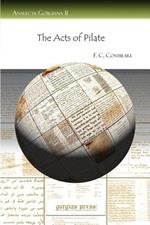 The Acts of Pilate