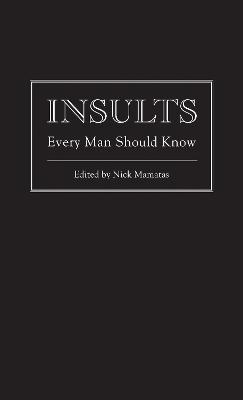 Insults Every Man Should Know - Nick Mamatas - cover