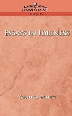 Essays in Idleness - Yoshida Kenko - cover