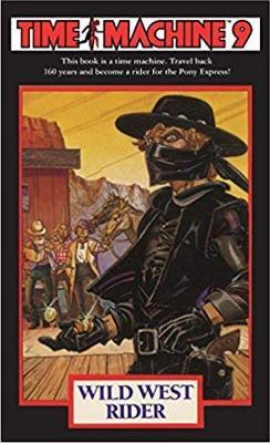 Time Machine 9: Wild West Rider - Stephen Overholser - cover