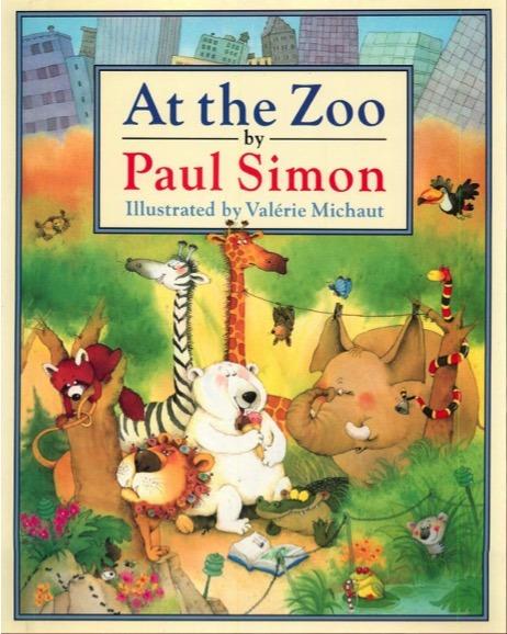 At The Zoo - Paul Simon - cover