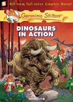 Geronimo Stilton Graphic Novels Vol. 7: Dinosaurs in Action