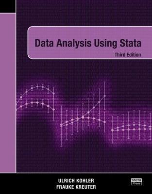 Data Analysis Using Stata, Third Edition - Ulrich Kohler,Frauke Kreuter - cover