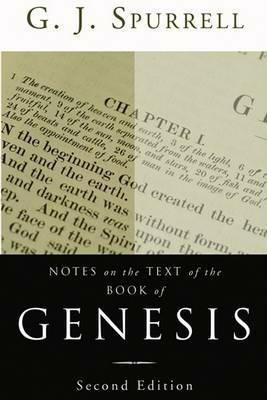 Notes on the Text of the Book of Genesis, Second Edition - G J Spurrell - cover