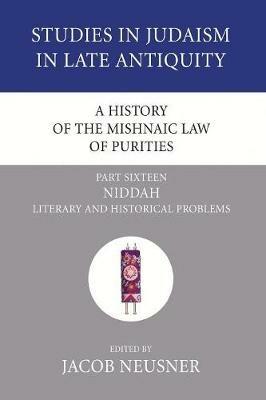 A History of the Mishnaic Law of Purities, Part 16 - cover