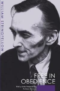 Free in Obedience - William Stringfellow - cover