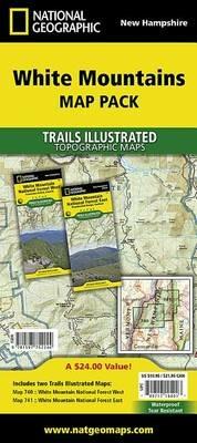 White Mountains National Forest, Map Pack Bundle: Trails Illustrated Other Rec. Areas - National Geographic Maps - cover