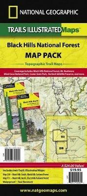 Black Hills National Forest, Map Pack Bundle: Trails Illustrated Other Rec. Areas - National Geographic Maps - cover