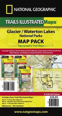 Glacier/waterton Lakes National Parks,map Pack Bundle: Trails Illustrated National Parks - National Geographic Maps - cover
