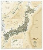 Japan Executive, Laminated: Wall Maps Countries & Regions