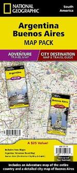 Argentina, Buenos Aires, Map Pack Bundle: Travel Maps International Adventure/Destination Map