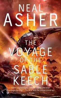 The Voyage of the Sable Keech: The Second Spatterjay Novel - Neal Asher - cover