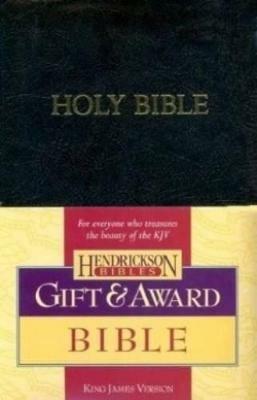 KJV Gift & Award Bible - Hendrickson Publishers - cover