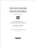New Oxford Annotated Bible-NRSV-Loose-Leaf