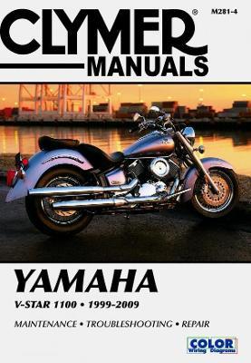 Yamaha V-Star 1100 Series Motorcycle (1999-2009) Service Repair Manual - Haynes Publishing - cover