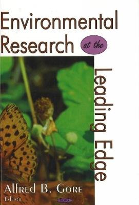 Environmental Research at the Leading Edge - cover