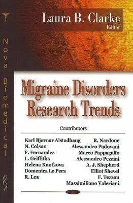 Migraine Disorders Research Trends - cover