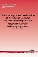 Static Analysis and Verification of Aerospace Software by Abstract Interpretation