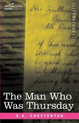The Man Who Was Thursday - G K Chesterton - cover
