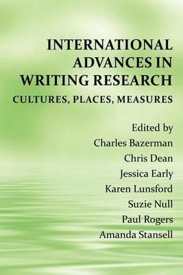 International Advances in Writing Research: Cultures, Places, Measures - cover