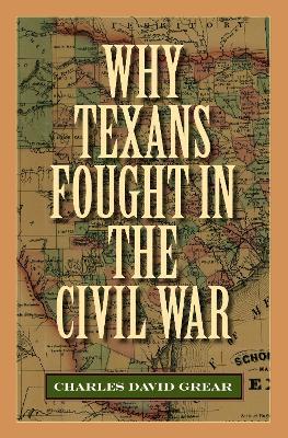 Why Texans Fought in the Civil War - Charles David Grear - cover
