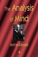 The Analysis of Mind - Bertrand Russell - cover