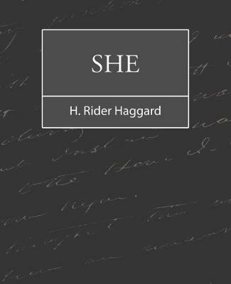 She - H Rider Haggard,H Rider Haggard - cover