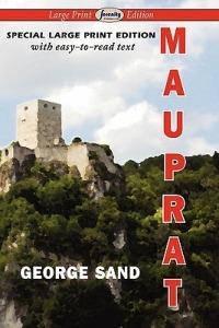 Mauprat (Large Print Edition) - George Sand - cover
