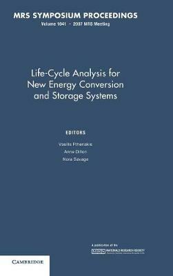Life-Cycle Analysis for New Energy Conversion and Storage Systems: Volume 1041 - cover