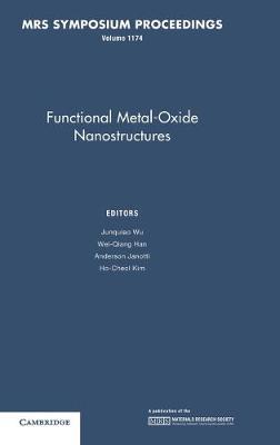 Functional Metal-Oxide Nanostructures: Volume 1174 - cover
