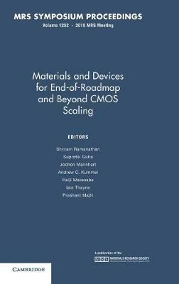 Materials and Devices for End-of-Roadmap and Beyond CMOS Scaling: Volume 1252 - cover
