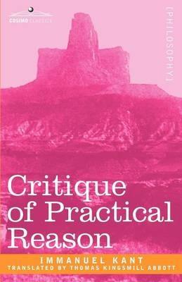 Critique of Practical Reason - Immanuel Kant - cover
