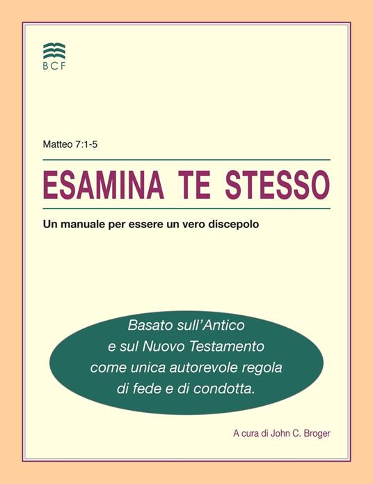 Esamina te stesso - John C. Broger - ebook