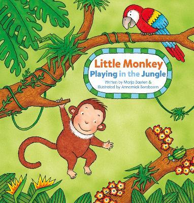 Little Monkey. Playing in the Jungle - Marja Baeten - cover