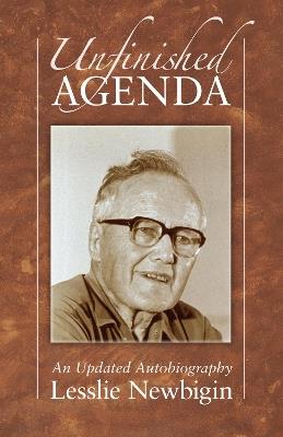 Unfinished Agenda - Lesslie Newbigin - cover