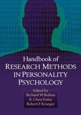 Handbook of Research Methods in Personality Psychology - cover