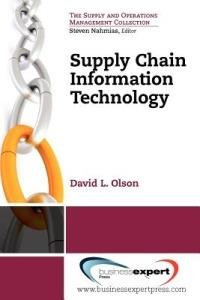 Supply Chain Information Technology - David Olson - cover