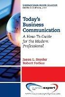 TODAY'S BUSINESS COMMUNICATION - SNYDER - cover