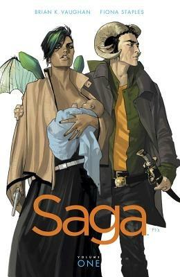 Saga Volume 1 - Brian K Vaughan - cover