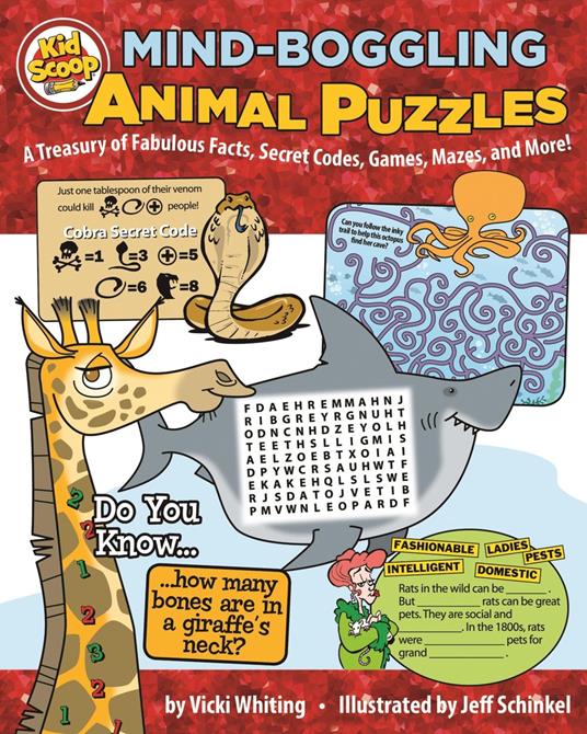 Mind-Boggling Animal Puzzles - Vicki Whiting,Jeff Schinkel - ebook